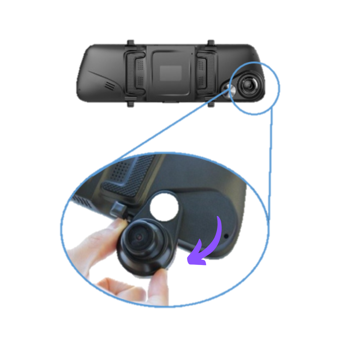 フルサイズミラー型リアカメラ付きドライブレコーダー Kaihouダイレクト